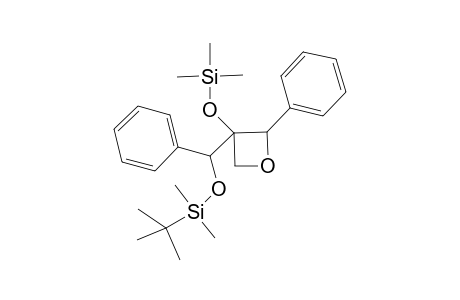 3-[[(1,1-Dimethylethyl)dimethylsilyl]oxy]phenylmethyl-2-phenyl-3-[(trimethylsilyl)oxy]oxetane