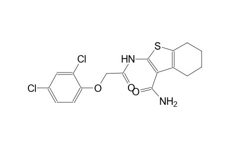 2-{[(2,4-dichlorophenoxy)acetyl]amino}-4,5,6,7-tetrahydro-1-benzothiophene-3-carboxamide