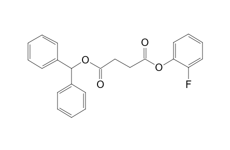 Succinic acid, 2-fluorophenyl diphenylmethyl ester