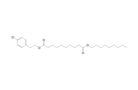 Sebacic acid, 4-chlorophenethyl nonyl ester