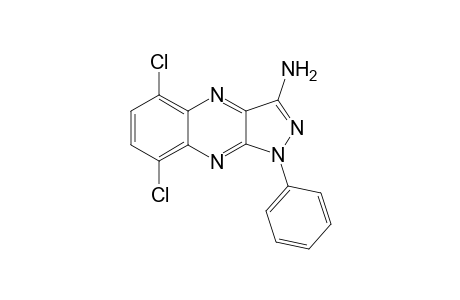 3-Amino-5,8-dichloro-1-phenylflavazole