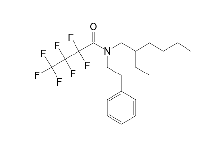 Heptafluorobutanamide, N-(2-phenylethyl)-N-(2-ethylhexyl)-