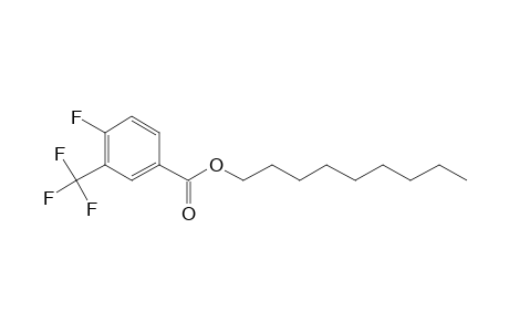 4-Fluoro-3-trifluoromethylbenzoic acid, nonyl ester