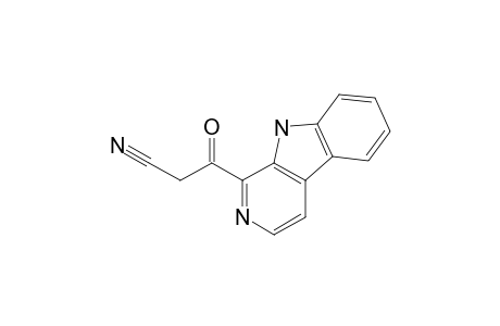 2-Cyano-1-(9H-pyrido[3,4-b]indol-1-yl)-ethanone