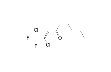 1,2-Dichloro-1,1-difluoro-2-nonen-4-one
