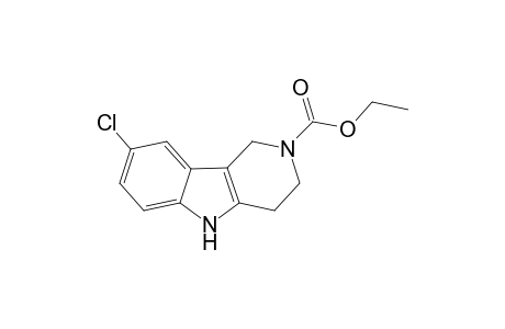 8-Chloro-1,3,4,5-tetrahydro-pyrido[4,3-b]indole-2-carboxylic acid ethyl ester