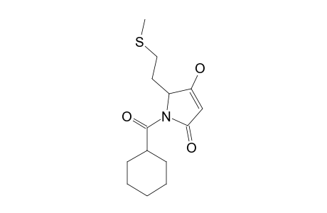 1-(CYCLOHEXANECARBONYL)-5-[2-(METHYLTHIO)-ETHYL]-PYRROLIDINE-2,4-DIONE;ENOL-FORM