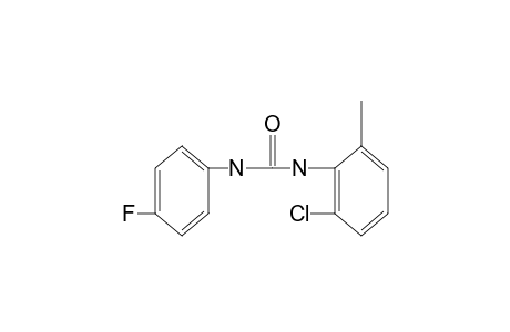 2-Chloro-4'-fluoro-6-methylcarbanilide