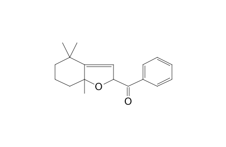 (4,4,7a-Trimethyl-2,4,5,6,7,7a-hexahydro-1-benzofuran-2-yl)(phenyl)methanone