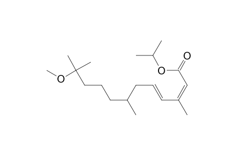 (2Z,4E)-11-methoxy-3,7,11-trimethyl-dodeca-2,4-dienoic acid isopropyl ester