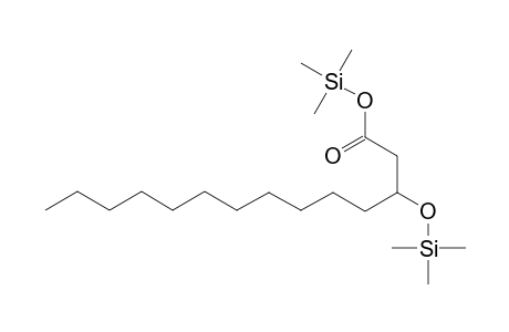 trimethylsilyl 3-((trimethylsilyl)oxy)tetradecanoate