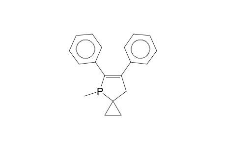 4-Phosphaspiro[2.4]hept-5-ene, 4-methyl-5,6-diphenyl-