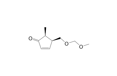 (4S,5S)-4-(methoxymethoxymethyl)-5-methylcyclopent-2-en-1-one
