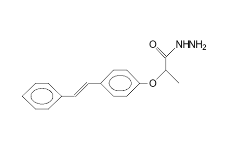 E-4-(1-[Hydrazinocarbonyl]-ethoxy)-stilbene