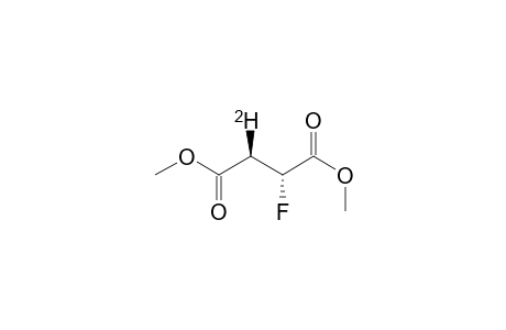 DIMETHYL-(2R,3S)-FLUORO-[3-DEUTERIO]-SUCCINATE