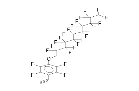 4-(1,1,11-TRIHYDROPERFLUOROUNDECYLOXY)TETRAFLUOROPHENYLETHYNE