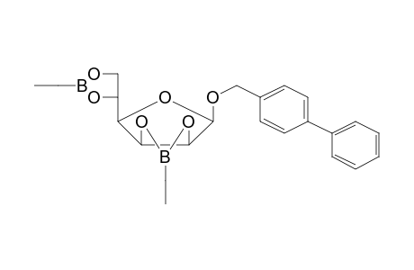 .beta.-d-Mannofuranoside, 2,3:5,6-di-ethylboranediyl-para-phenylbenzyl-