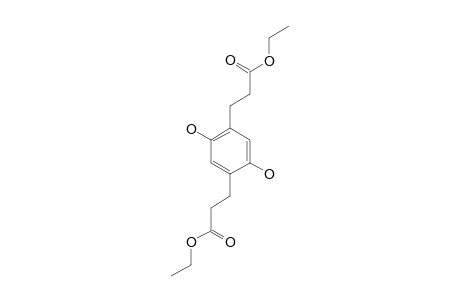 2,5-Dihydroxy-p-benzenedipropionic acid, diethyl ester