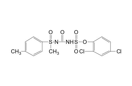 S-methyl-N-(sulfocarbamoyl)-S-p-tolylsulfoximine, 2,4-dichlorophenyl ester