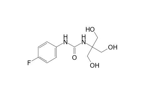 1-[1,1-bis(hydroxymethyl)-2-hydroxyethyl]-3-(p-fluorophenyl)urea