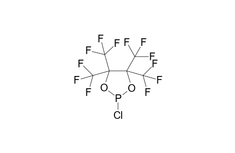 2-Chloro-4,4,5,5-tetrakis(trifluormethyl)-1,3,2lambda3-dioxaphospholane