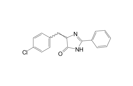 4-(p-chlorobenzylidene)-2-phenyl-2-imidazolin-5-one