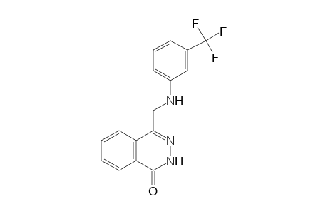 4-[(alpha,alpha,alpha-TRIFLUORO-m-TOLUIDINO)METHYL]-1(2H)-PHTHALAZINONE