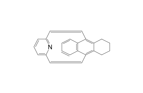 [2](9,10)(1,2,3,4-Tetrahydroanthraceno)[2](2,6)pyridinophane-1,13-diene