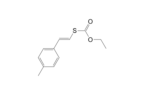 (E)-Thiocarbonic acid-o-ethyl-S-[2-(p-tolyl)ethenyl]-diester