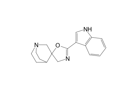 2'-(1H-indol-3-yl)spiro[1-azabicyclo[2.2.2]octane-8,5'-4H-1,3-oxazole]