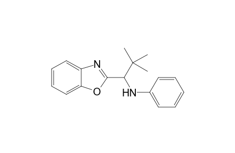 2-[2,2-Dimethyl-1-(phenylamino)propyl]benzoxazole