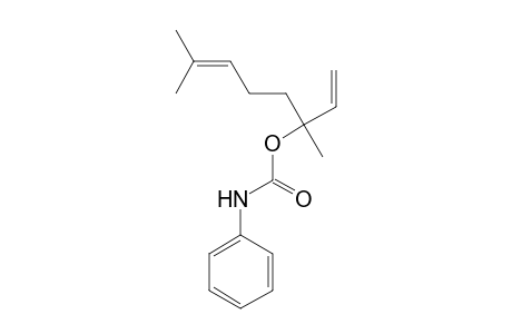 1,5-Dimethyl-1-vinyl-4-hexenyl phenylcarbamate