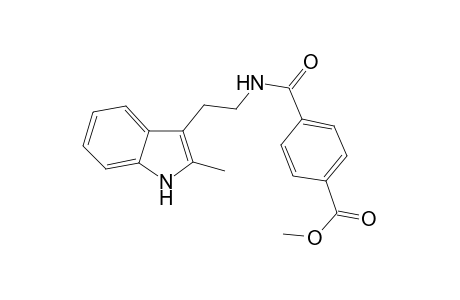 N-[2-(2-Methyl-1H-indol-3-yl)-ethyl]-terephthalamic acid methyl ester