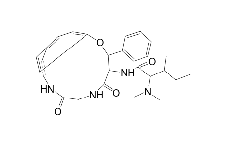 Aralionine, debenzoyl-