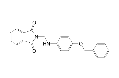 2-([4-(Benzyloxy)anilino]methyl)-1H-isoindole-1,3(2H)-dione