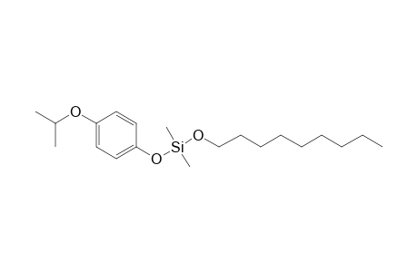 Silane, dimethyl(4-isopropoxyphenoxy)nonyloxy-