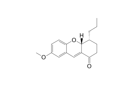 TRANS-7-METHOXY-4-PROPYL-2,3,4,4A-TETRAHYDROXANTHEN-1-ONE