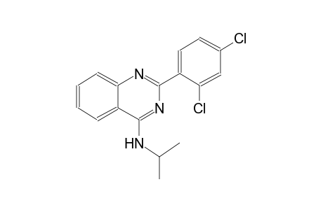 2-(2,4-dichlorophenyl)-N-isopropyl-4-quinazolinamine