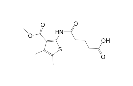 5-{[3-(methoxycarbonyl)-4,5-dimethyl-2-thienyl]amino}-5-oxopentanoic acid