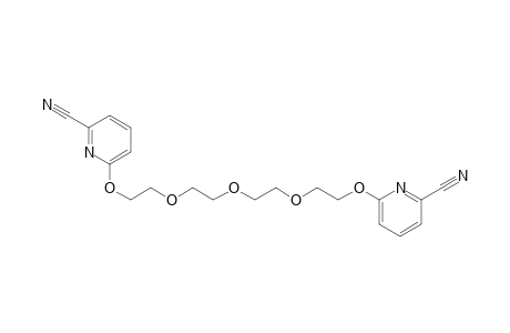 6,6'-[oxybis(ethyleneoxyethyleneoxy)]dipicolinonitrile