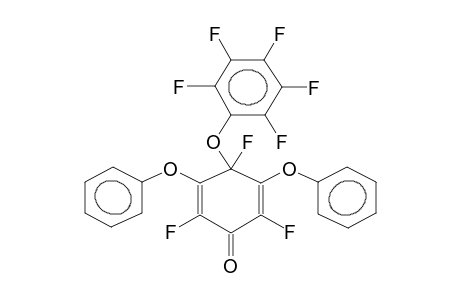 4-PENTAFLUOROPHENOXY-3,5-DIPHENOXY-2,4,6-TRIFLUORO-2,5-CYCLOHEXADIEN-1-ONE