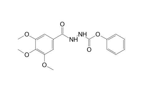 3,4,5-trimethoxybenzoic acid, 2-carboxyhydrazide, phenyl ester