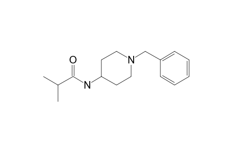 1-Benzyl-4-piperidinamine, N-(2-methylpropionyl)-