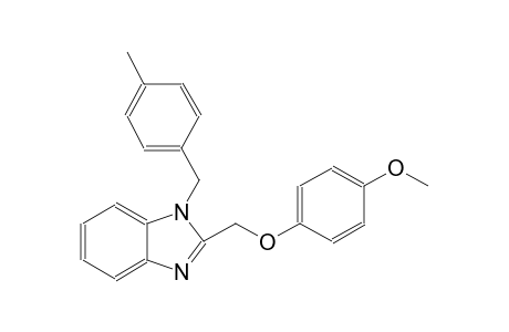 1H-benzimidazole, 2-[(4-methoxyphenoxy)methyl]-1-[(4-methylphenyl)methyl]-