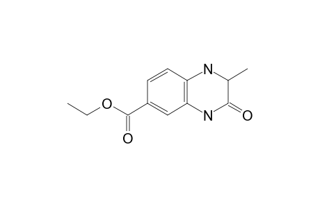 Ethyl 2-methyl-3-oxo-1,2,3,4-tetrahydro-6-quinoxalinecarboxylate