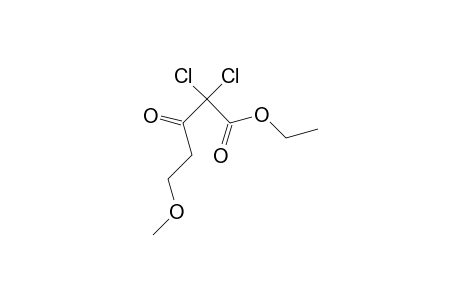 ethyl 2,2-dichloro-5-methoxy-3-oxopentanoate