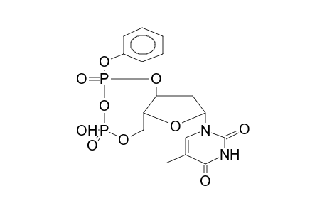 Deoxythymidine-3',5'-phenylcyclopyrophosphate (diastereomer 2)