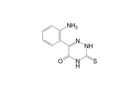 6-(2-aminophenyl)-3-thioxo-3,4-dihydro-1,2,4-triazin-5(2H)-one