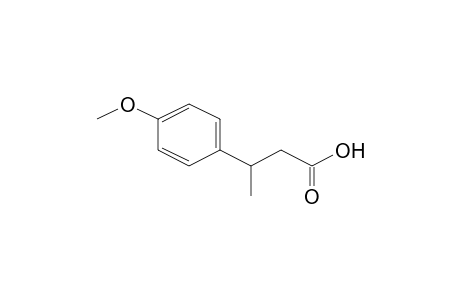 Benzenepropanoic acid, 4-methoxy-.beta.-methyl-