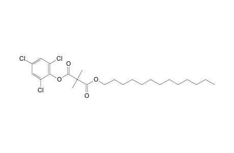 Dimethylmalonic acid, 2,4,6-trichlorophenyl tridecyl ester